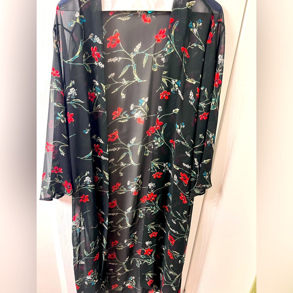 Sheer Black Cover up